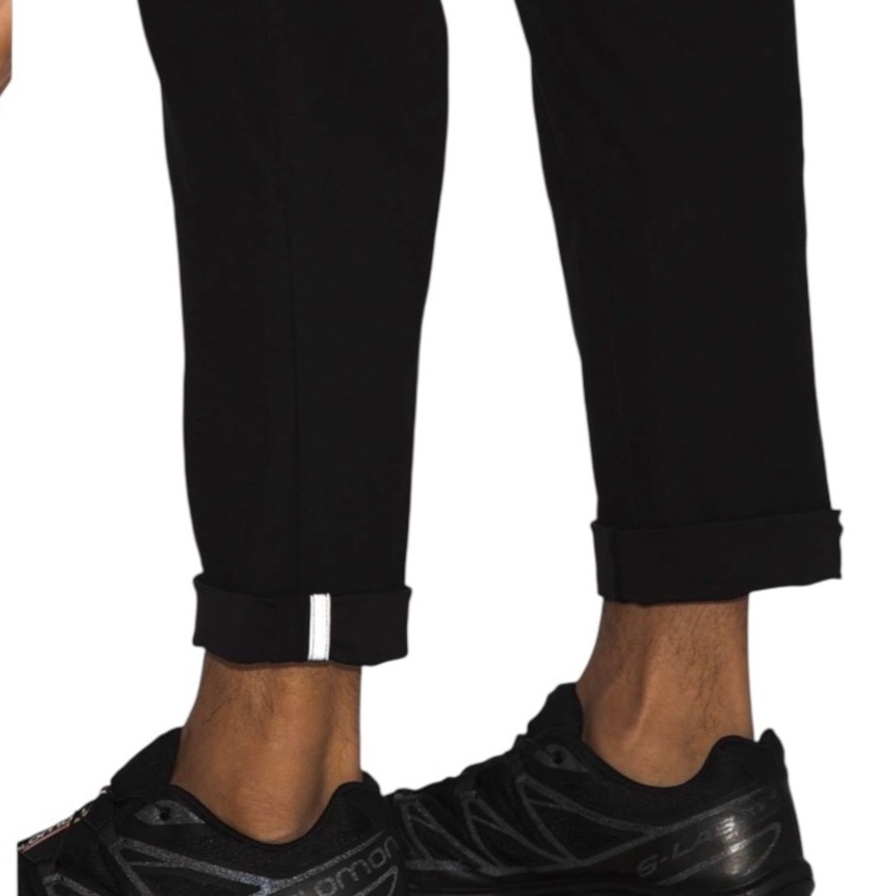 Lululemon Commission Pant Classic Warpstreme 28"Inseam Black 36” Waist Orig $128 - Picture 4 of 10